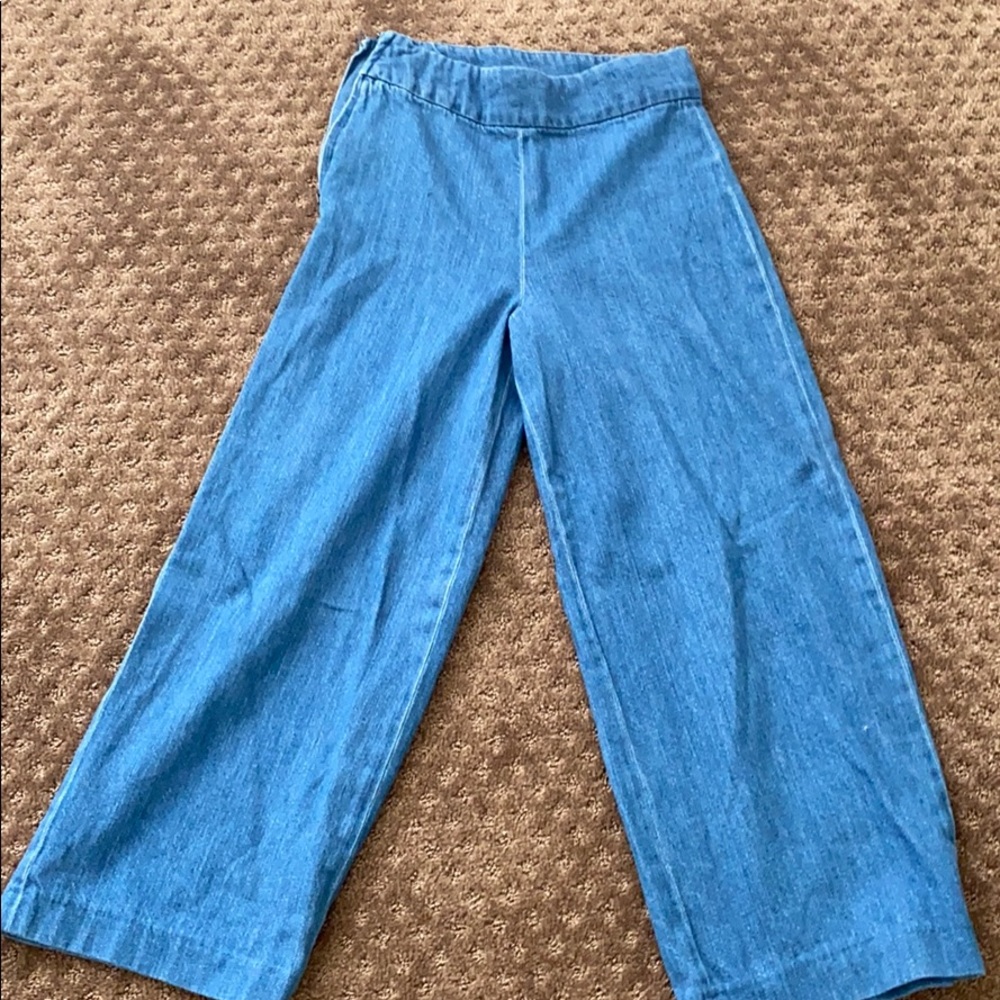 free people high waisted flare jeans!